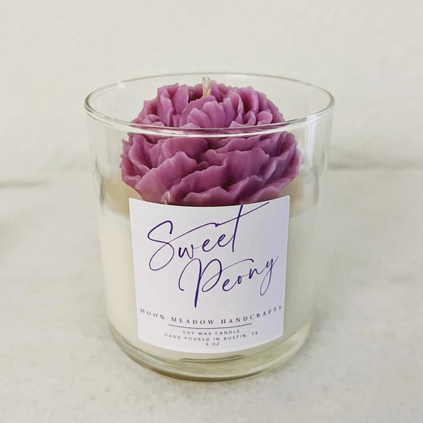 Sweet Peony Soy Candle